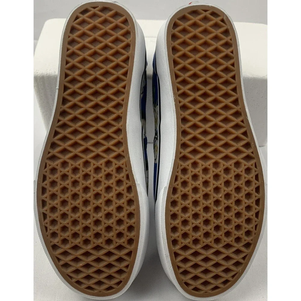 Vans Women's Era Romantic Floral Blue Multicolor Skate Shoes Size 7.5 Men Size 6 - Picture 7 of 7